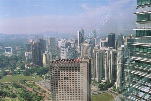 View from Petronas Towers Sky Bridge, Kuala Lumpur